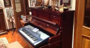 Restauro pianoforte in legno artigianale